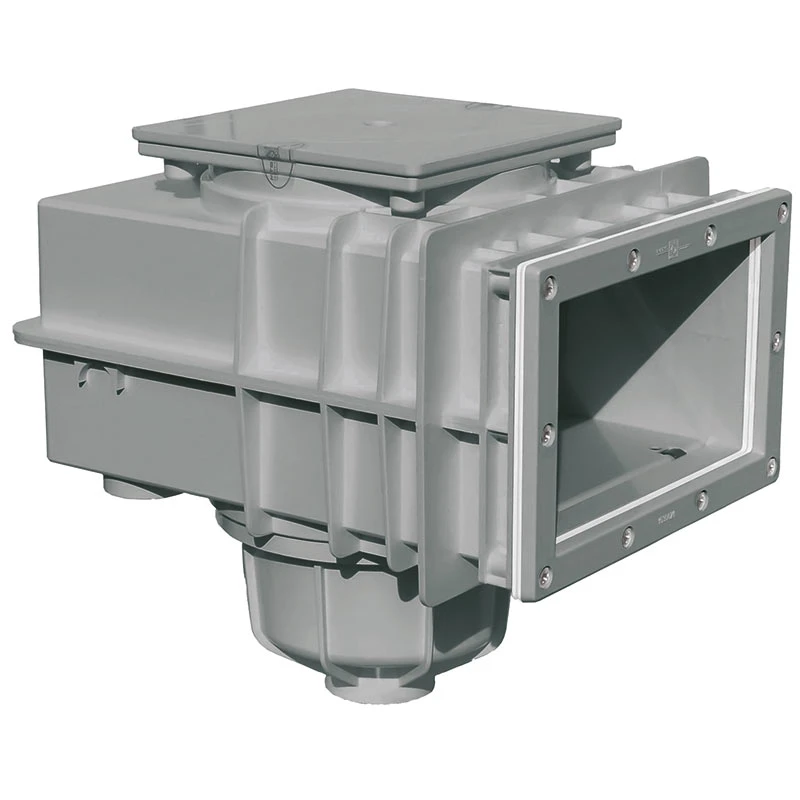 MTS Einbauskimmer V20 Aus ABS Kunststoff Für Fertig-und Folienbecken Grau 3 MTS Einbauskimmer V20 Aus ABS Kunststoff Für Fertig-und Folienbecken Grau