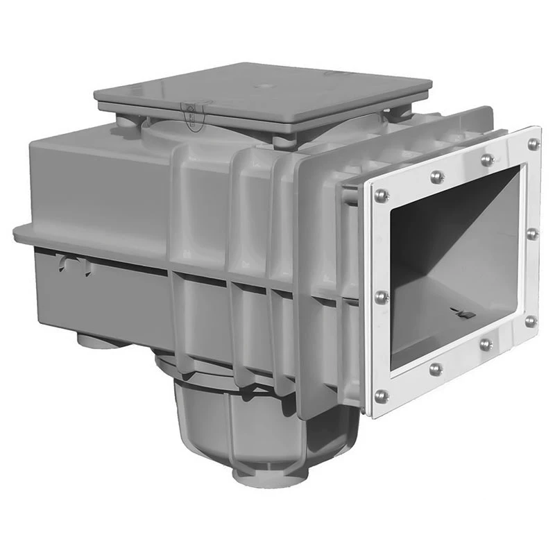 MTS Einbauskimmer V20 ABS Mit V4A Niroflansch Für Fertig- Und Folienbecken Grau 3 MTS Einbauskimmer V20 ABS Mit V4A Niroflansch Für Fertig- Und Folienbecken Grau
