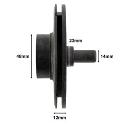 Laufrad D=112mm B=4.5mm Für Speck Bettar Und SuperPump 8 -Swimmingpool Verkaufsladen 290143 pic3