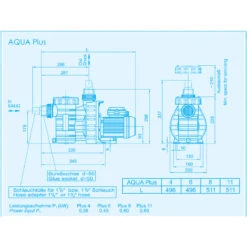 Aquatechnix Aqua Plus 4 Filterpumpe - 230 Volt 13 Aquatechnix Aqua Plus 4 Filterpumpe - 230 Volt -Swimmingpool Verkaufsladen 39190602 2