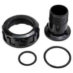 Rohwasseranschlusssatz Ventil 1 1/2" Schwarz -Swimmingpool Verkaufsladen 4404120202 pic2