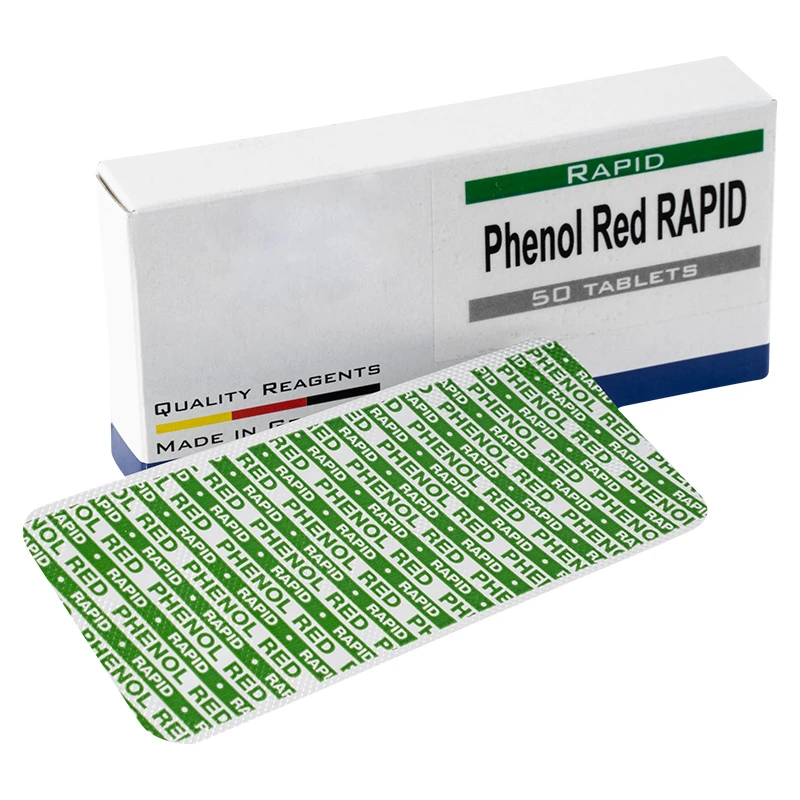 50 Testtabletten Phenol Red RAPID 3 50 Testtabletten Phenol Red RAPID
