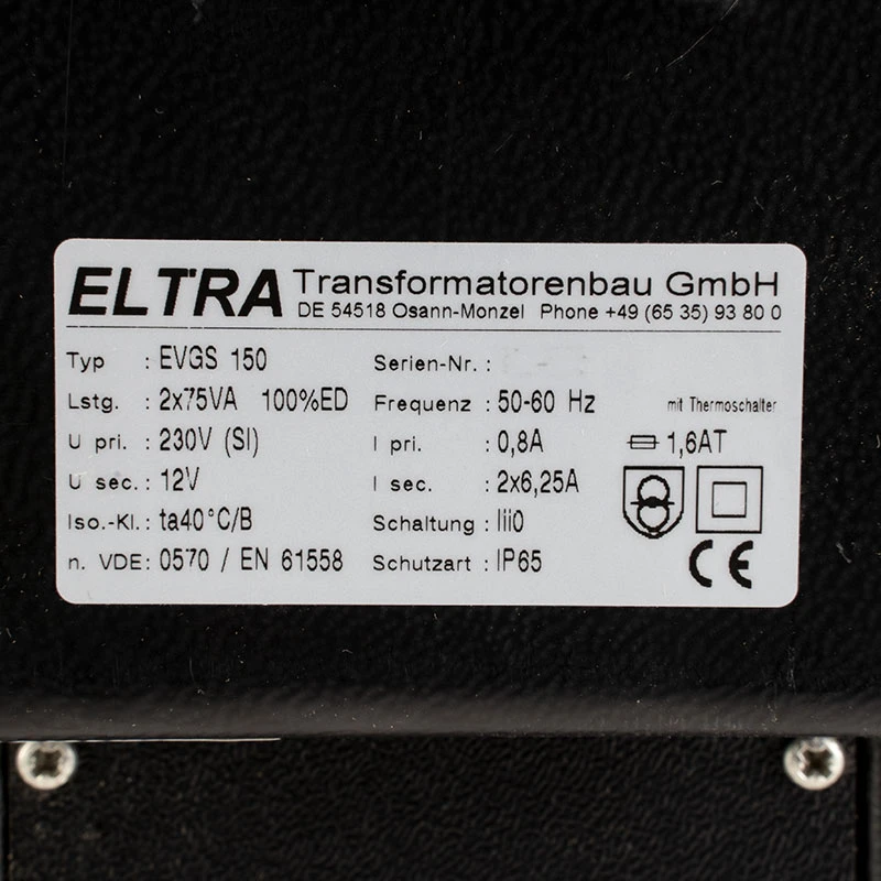 Transformator Trafo 150 VA Typ EVGS 150 5 Transformator Trafo 150 VA Typ EVGS 150 – Bild 3