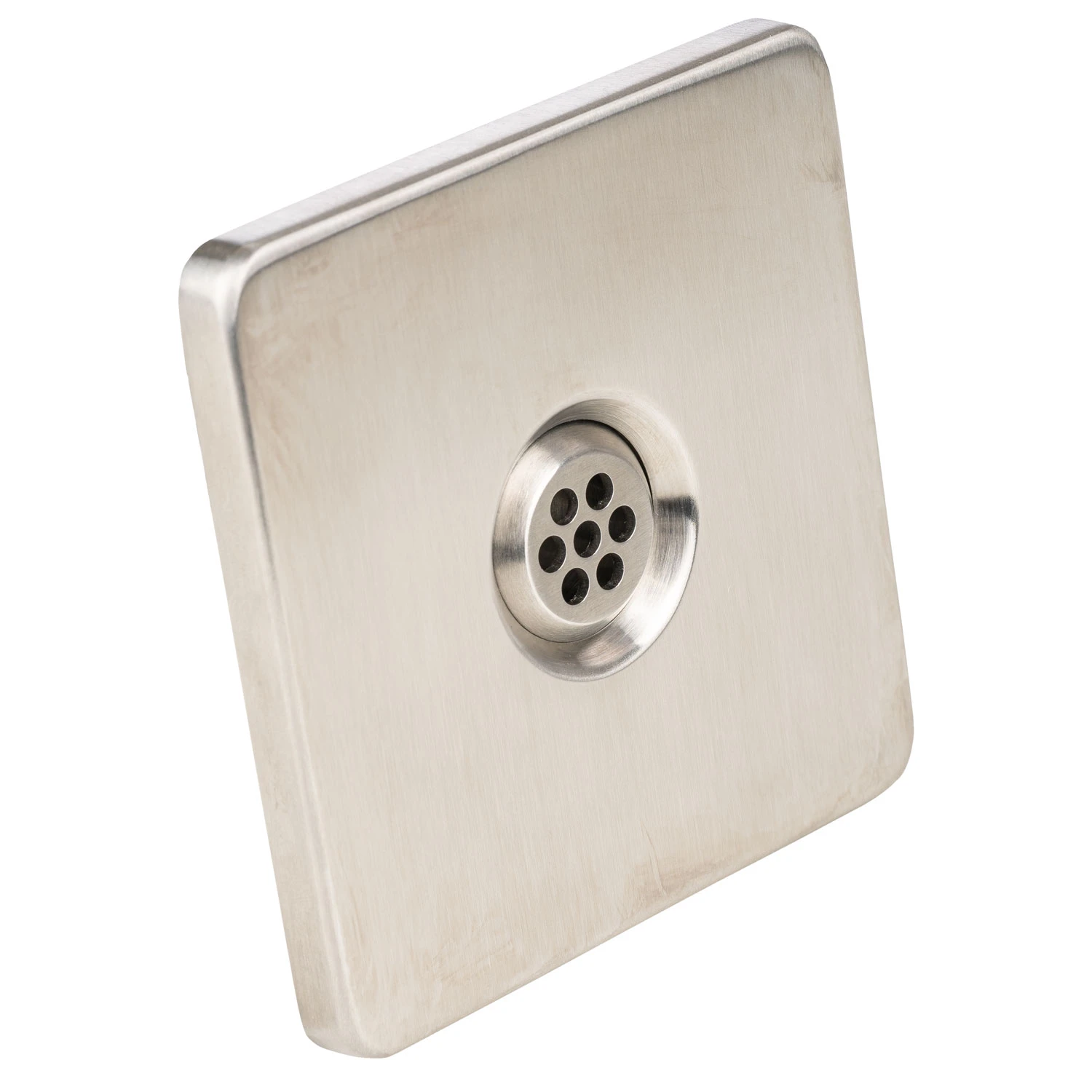 Einlaufdüse Ocean Edelstahl Eckig - 5 Mm Öffnung 7 Bohrungen 3 Einlaufdüse Ocean Edelstahl Eckig - 5 Mm Öffnung 7 Bohrungen