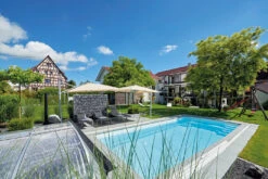 Novacomet Erato 1000 GFK-Fertigbeckenset -Swimmingpool Verkaufsladen FB Erato 2