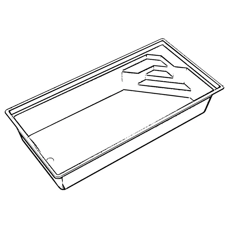 Novacomet Uranus 750 GFK-Fertigbecken 4 Novacomet Uranus 750 GFK-Fertigbecken – Bild 2