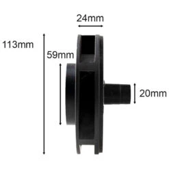 Laufrad D=140mm B=11mm F. Badu Resort 55 -Swimmingpool Verkaufsladen Laufrad speck badu resort 3