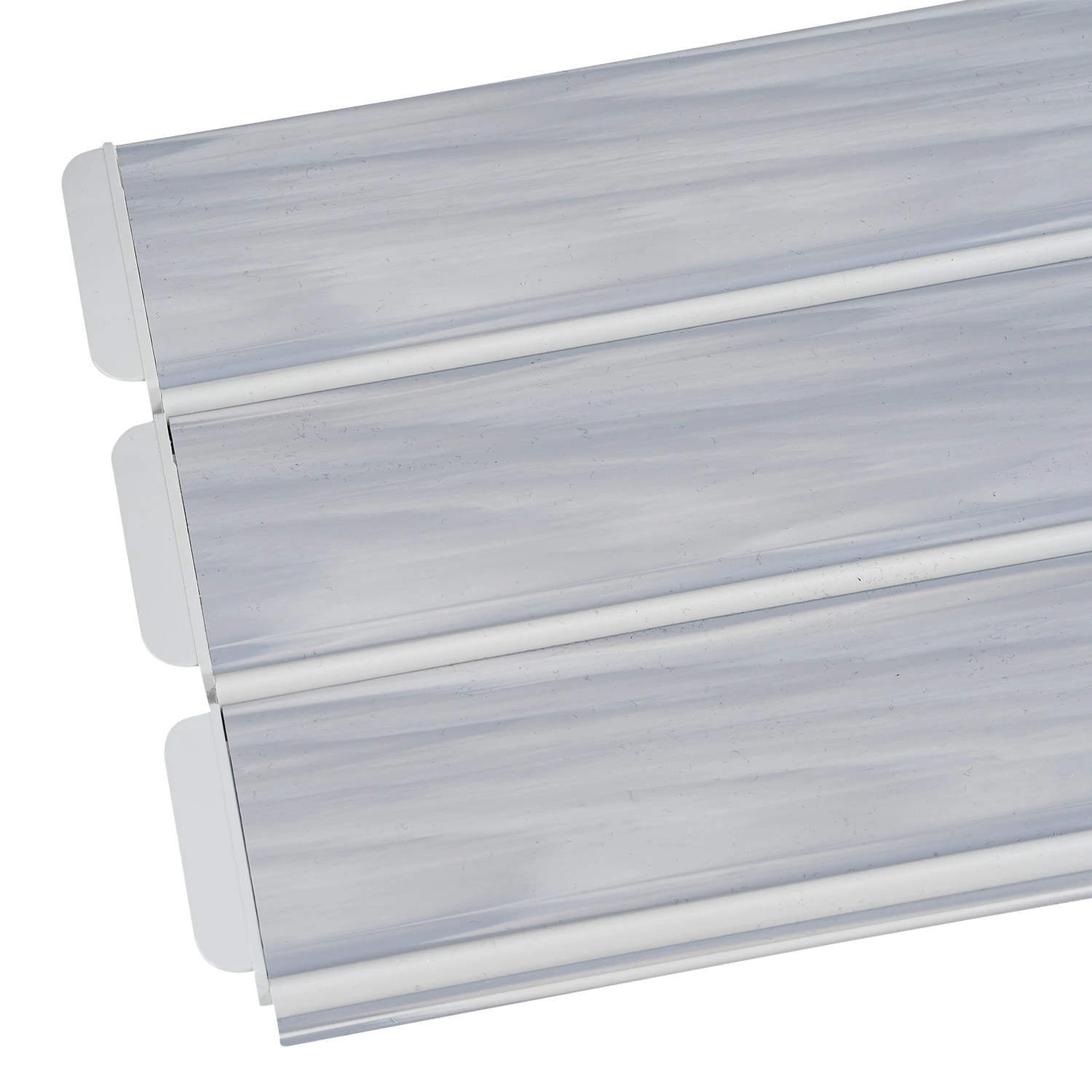 PPS PVC Lamellen Grau Marmoriert 3 PPS PVC Lamellen Grau Marmoriert