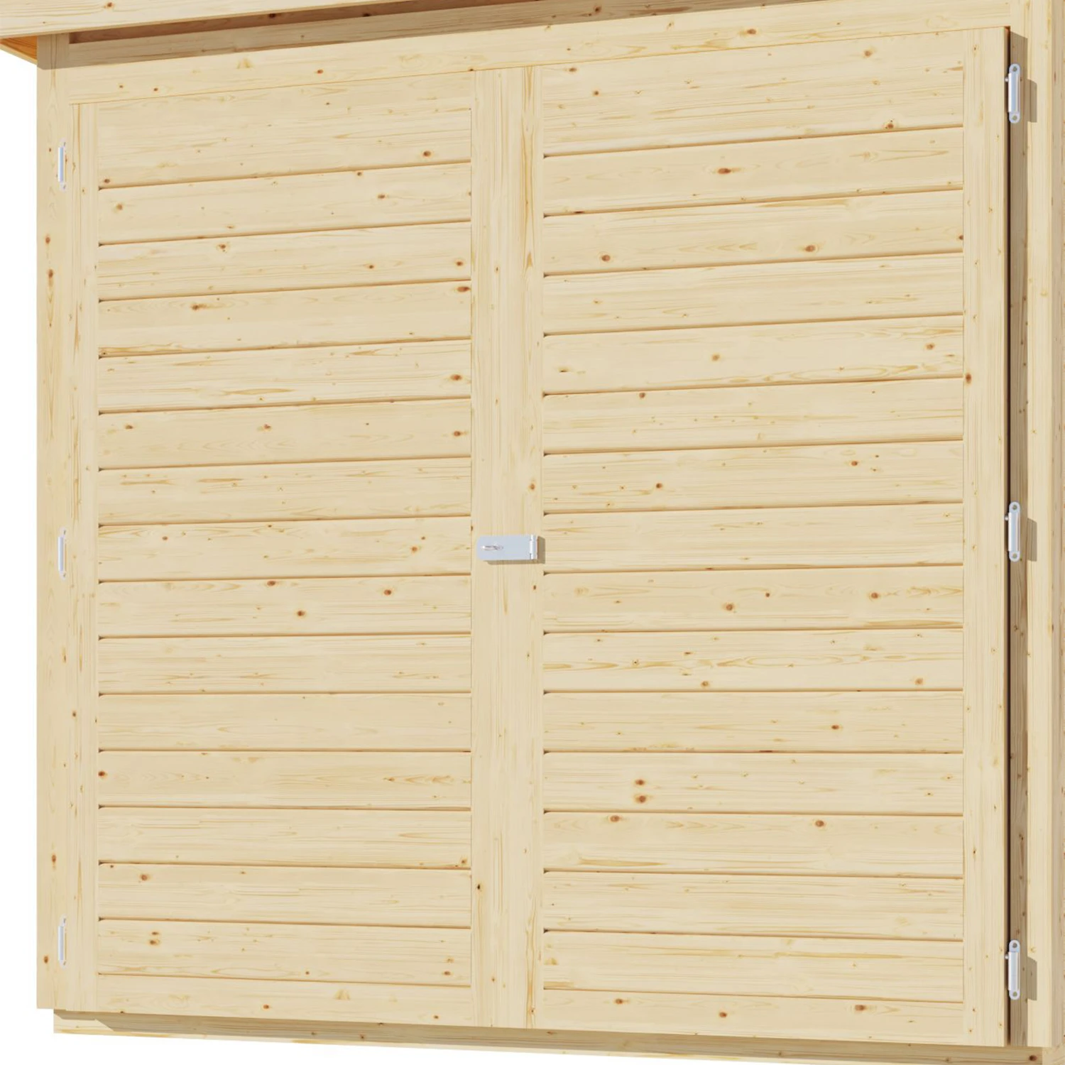 Pool-Technikbox Holz Natur 4 Pool-Technikbox Holz Natur – Bild 2