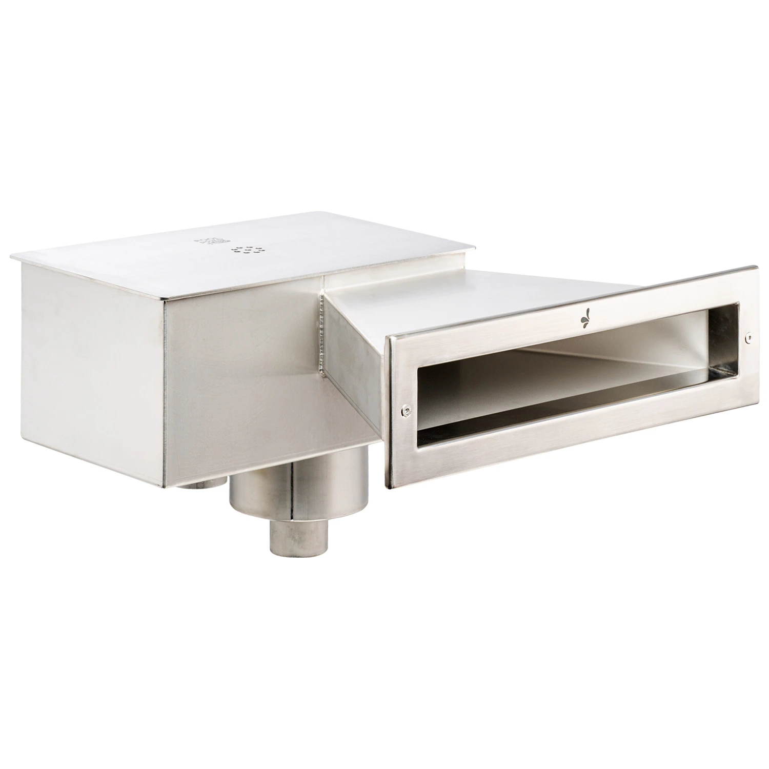 Poolpowershop High-Level Skimmer Edelstahl 3 Poolpowershop High-Level Skimmer Edelstahl