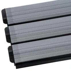 Poolpowershop Polycarbonat AntiAlgen Lamellen Solar Silber