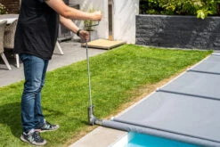 Poolpowershop Stangenabdeckung Comfort 28 Poolpowershop Stangenabdeckung Comfort -Swimmingpool Verkaufsladen Poolpowershop stangenabdeckung anthrazit 28