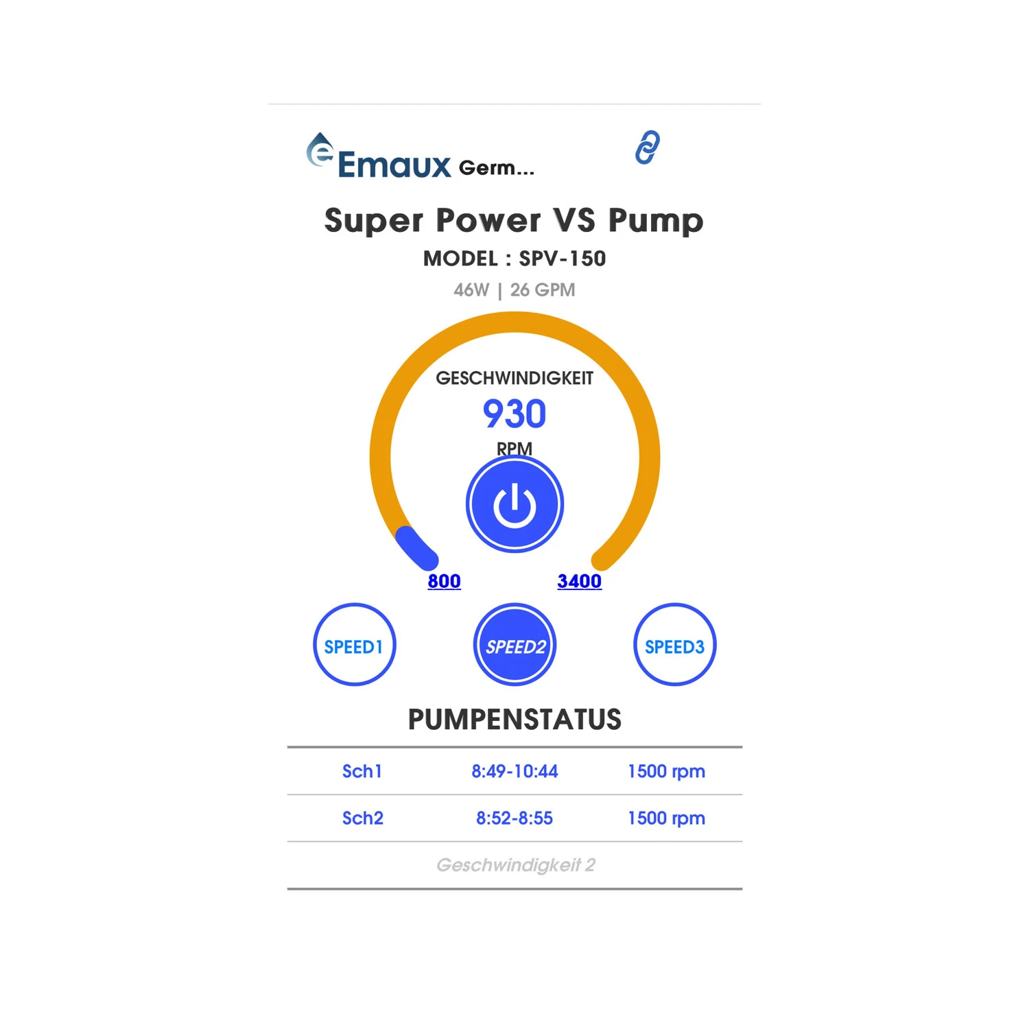 Sandfilteranlage Zirkel 600 Mm Mit Emaux Super Power Pump VSP WiFi 8 Sandfilteranlage Zirkel 600 Mm Mit Emaux Super Power Pump VSP WiFi – Bild 6