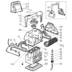 Gehäuse Für Hayward TigerShark RCX13001