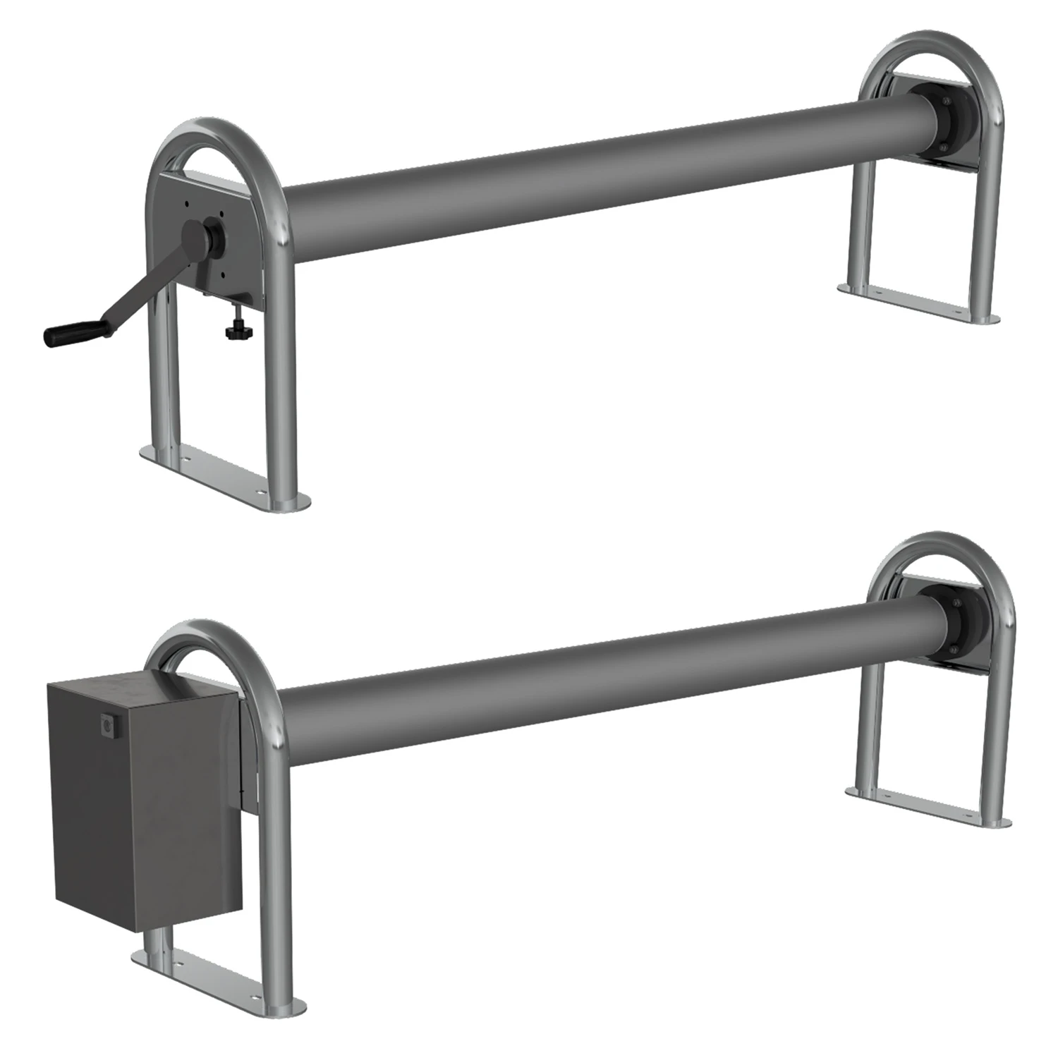 BAC Ronda Stationär Handkurbel Alu 110 Mm 4 BAC Ronda Stationär Handkurbel Alu 110 Mm – Bild 2