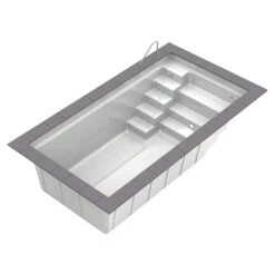 Reku Single S GFK-Fertigbecken - 550 X 270 Cm