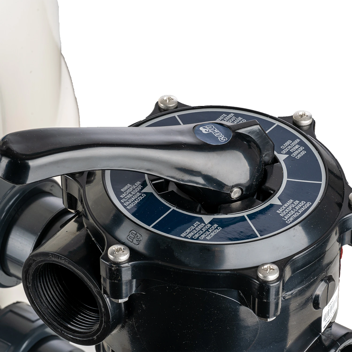 Sandfilterbehälter Mida Carbon Premium GFK - 500 Mm 4 Sandfilterbehälter Mida Carbon Premium GFK - 500 Mm – Bild 2