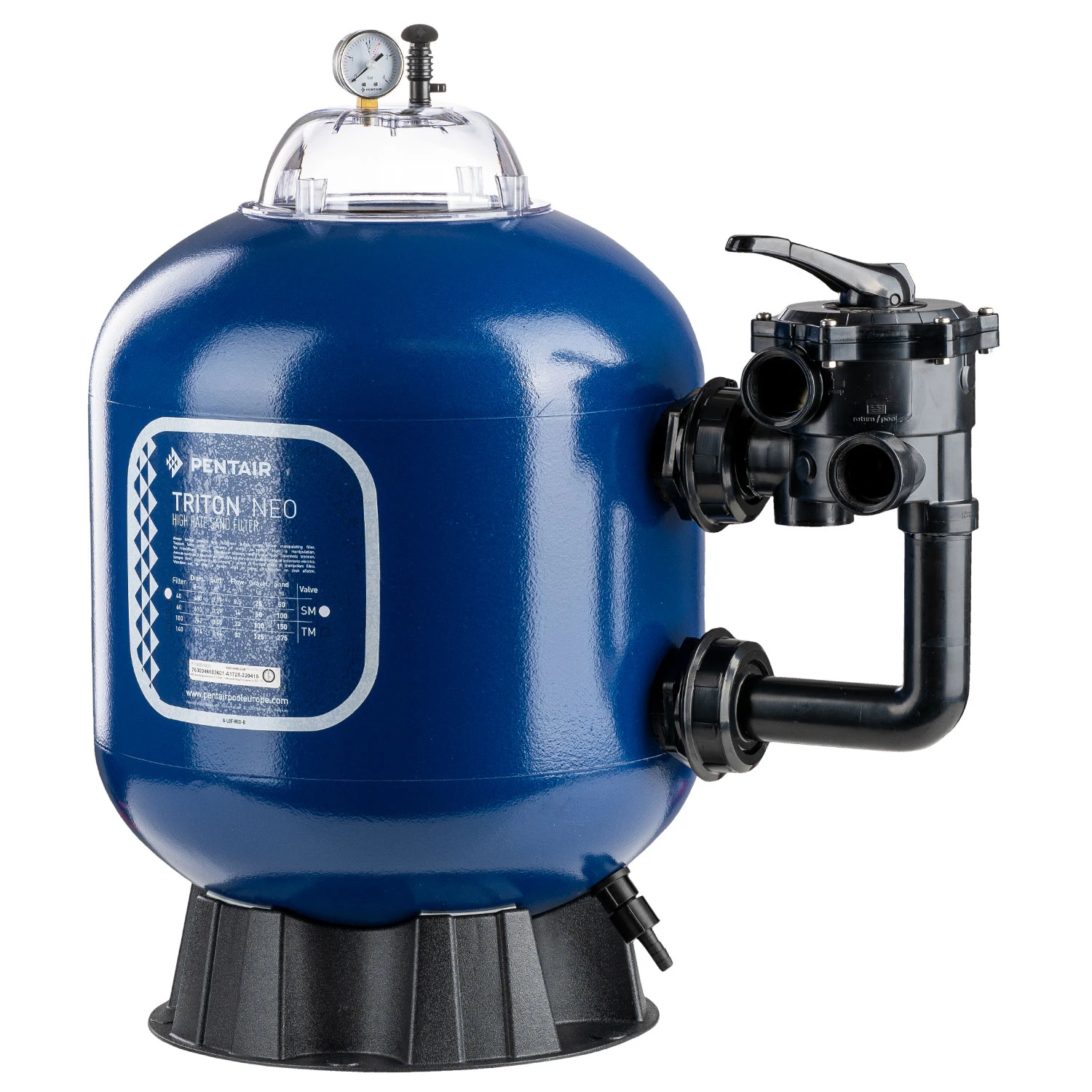 Sandfilterbehälter Triton Neo 480mm 3 Sandfilterbehälter Triton Neo 480mm