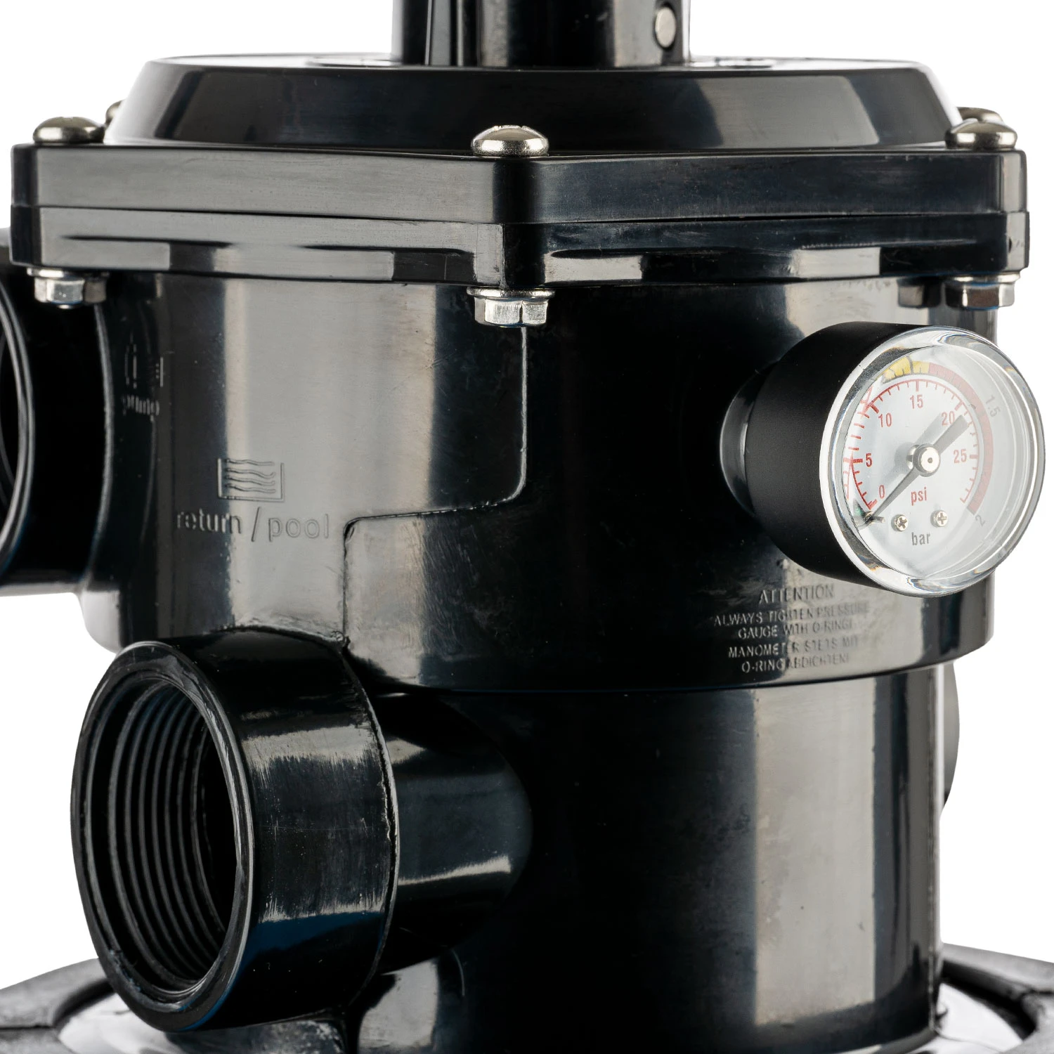 Bali/ PPS Sandfilterbehälter D 300 Mm Mit 6-Wege-Ventil 4 Bali/ PPS Sandfilterbehälter D 300 Mm Mit 6-Wege-Ventil – Bild 2