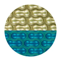 Solarfolie 3.00 M Rund Blau/gold 500