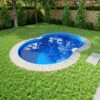 Stahlwandpool Achtform Blau 0,8 - 3,20m X 5,25m X 1,20m 1 Stahlwandpool Achtform Blau 0,8 - 3,20m X 5,25m X 1,20m -Swimmingpool Verkaufsladen Stahlwandpool Achtform Blau 2