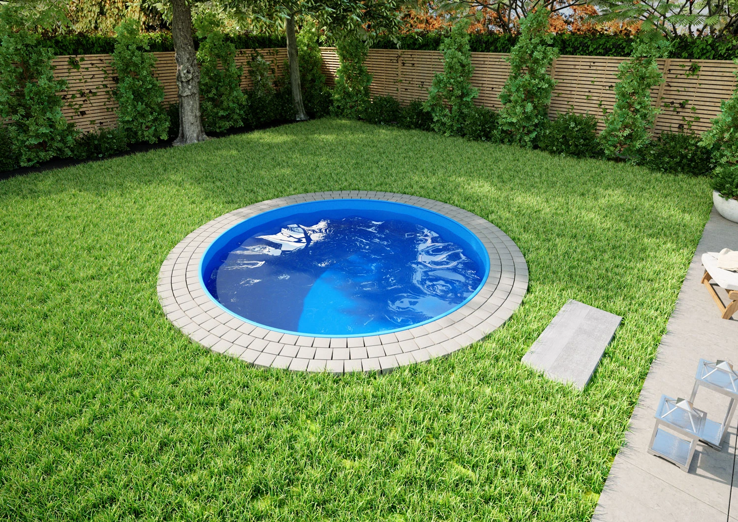 Stahlwandpool Rund Blau 0,8 - D 3m, Tiefe 1,20m 3 Stahlwandpool Rund Blau 0,8 - D 3m, Tiefe 1,20m