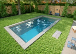 Styroporpool Komplettset Premium Sand Mit Treppe Colossos - 600 X 300 X 150 Cm