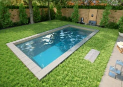 Styroporpool Komplettset Premium Sand Mit Ecktreppe Smaragd - 600 X 300 X 150 Cm