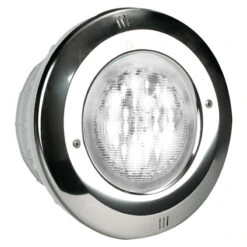 Unterwasserscheinwerfer Für Folienbecken 12 V 300 W Mit V4A Blende Und ABS Flansch