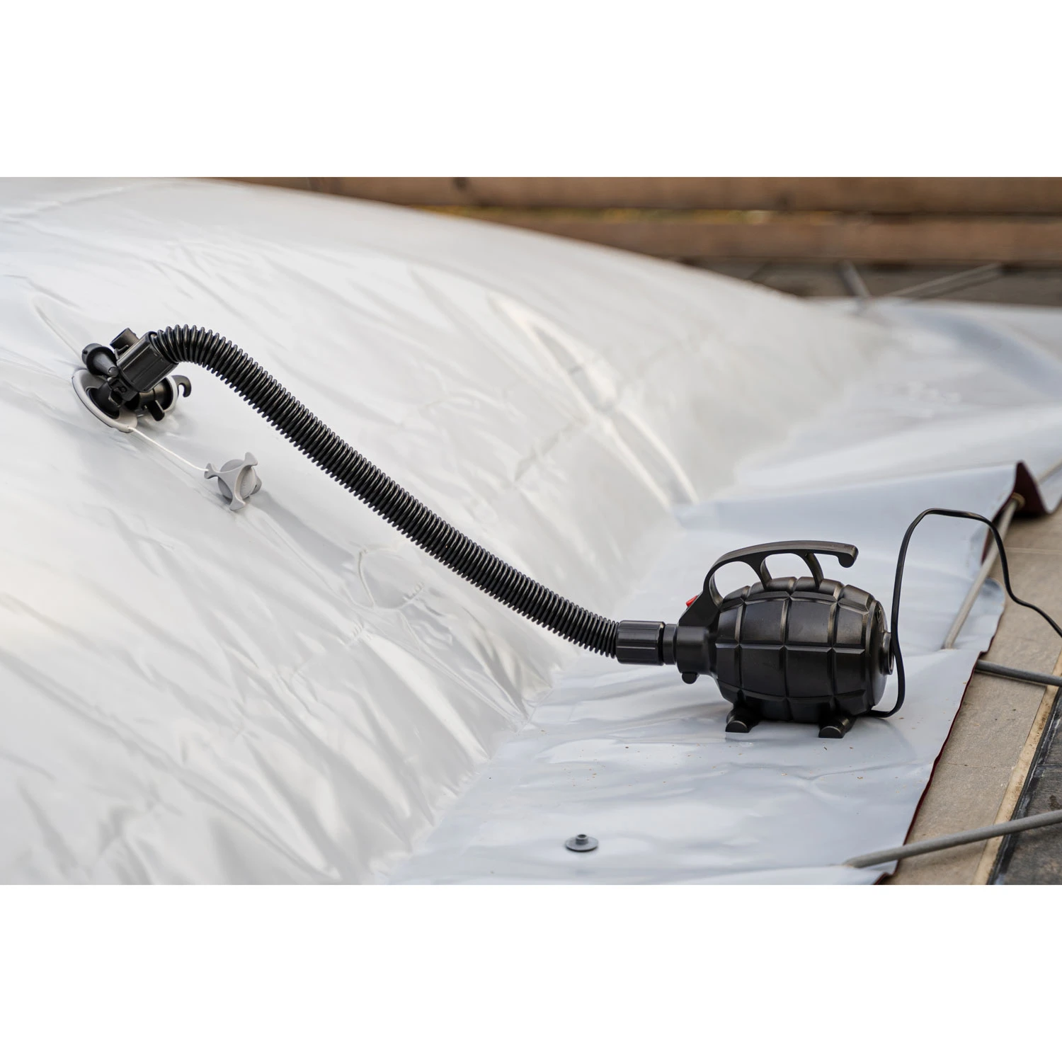 Elektrische Luftpumpe 600 W 230 V Für Aufblasbare Poolabdeckung 4 Elektrische Luftpumpe 600 W 230 V Für Aufblasbare Poolabdeckung – Bild 2