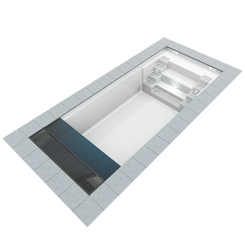 Reku GFK Pool Twin S Xtra 750 Inkl. Einbauteile 7,50 X 3,20 X 1,50 M 5 Reku GFK Pool Twin S Xtra 750 Inkl. Einbauteile 7,50 X 3,20 X 1,50 M – Bild 3