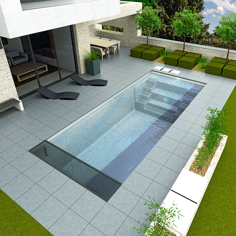 Reku GFK Pool Twin S Xtra 750 Inkl. Einbauteile 7,50 X 3,20 X 1,50 M 6 Reku GFK Pool Twin S Xtra 750 Inkl. Einbauteile 7,50 X 3,20 X 1,50 M – Bild 4