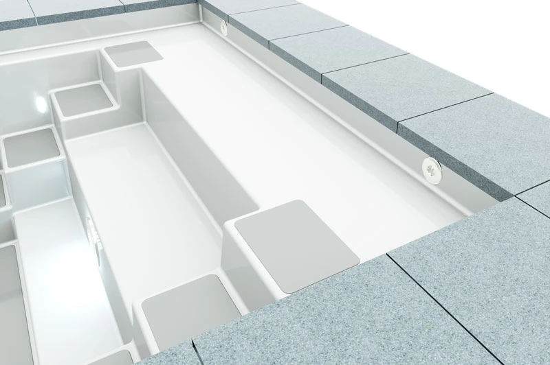 Reku GFK Pool Twin S Xtra 750 Inkl. Einbauteile 7,50 X 3,20 X 1,50 M 7 Reku GFK Pool Twin S Xtra 750 Inkl. Einbauteile 7,50 X 3,20 X 1,50 M – Bild 5