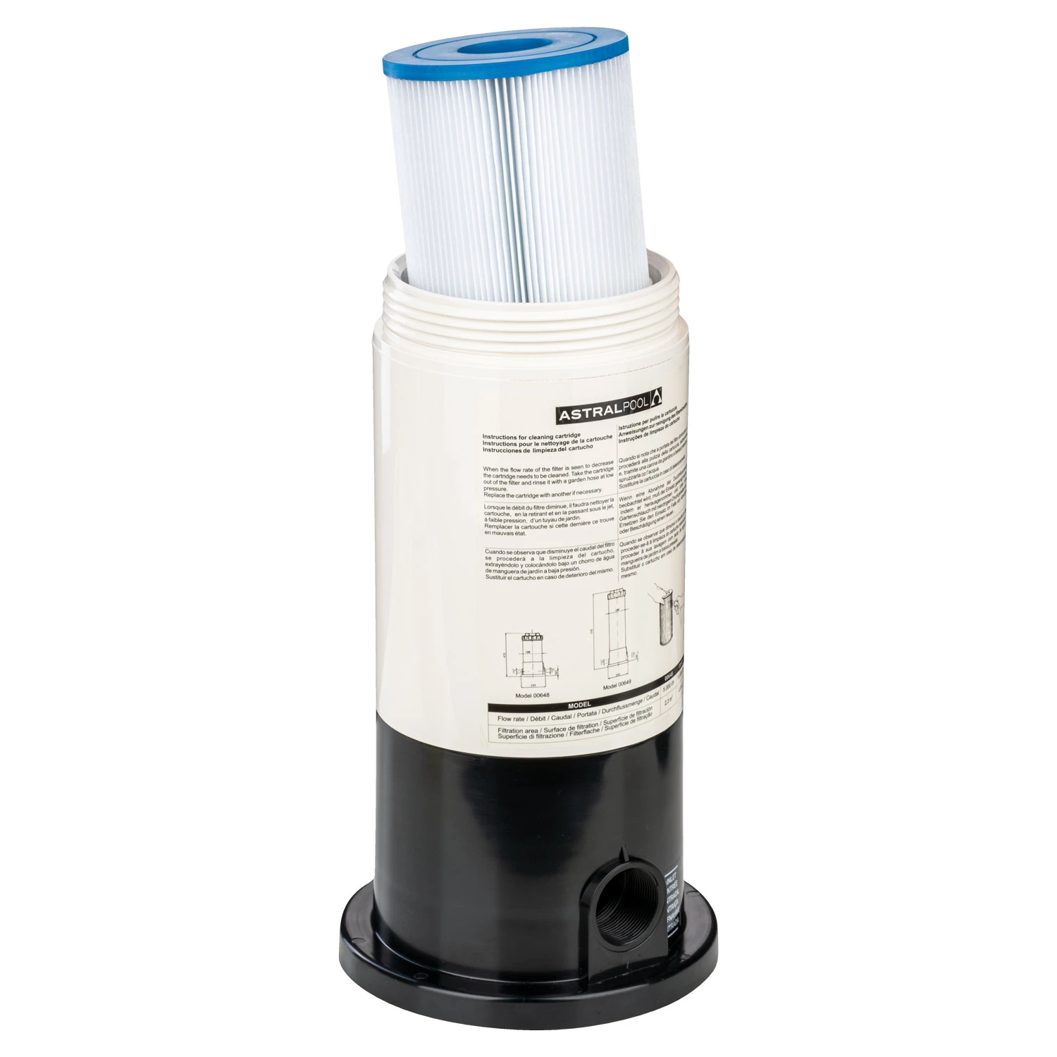 Kartuschenfilterbehälter 2,3 M³ Astral 5 Kartuschenfilterbehälter 2,3 M³ Astral – Bild 3