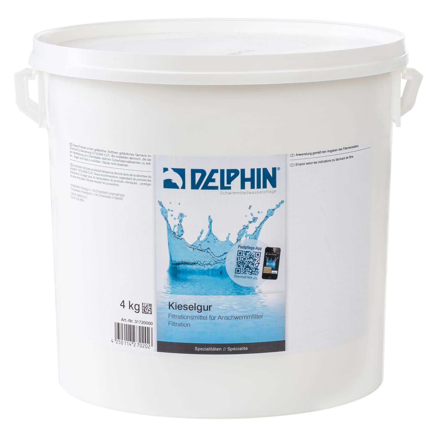 Delphin Kieselgur Filtermedium 4 Kg 3 Delphin Kieselgur Filtermedium 4 Kg