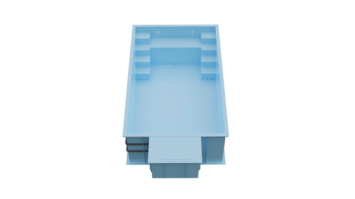 PP-Pool Komplettset Basic Blau Mit Sicherheitsabdeckung - 5,00 X 3,00 X 1,36 M 3 PP-Pool Komplettset Basic Blau Mit Sicherheitsabdeckung - 5,00 X 3,00 X 1,36 M