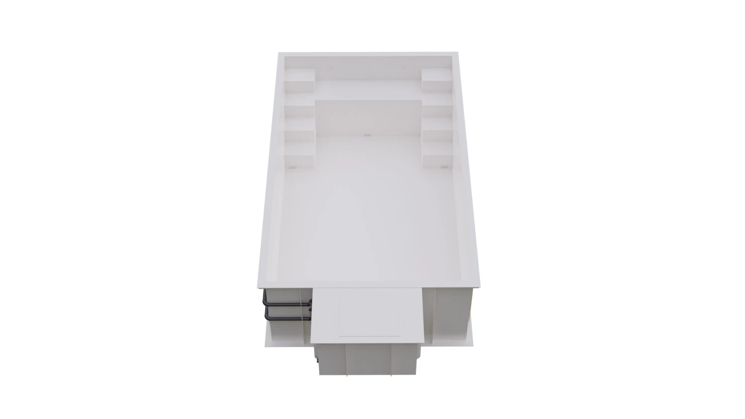 PP-Pool Komplettset Basic Weiß Mit Sicherheitsabdeckung - 5,00 X 3,00 X 1,36 M 4 PP-Pool Komplettset Basic Weiß Mit Sicherheitsabdeckung - 5,00 X 3,00 X 1,36 M – Bild 2