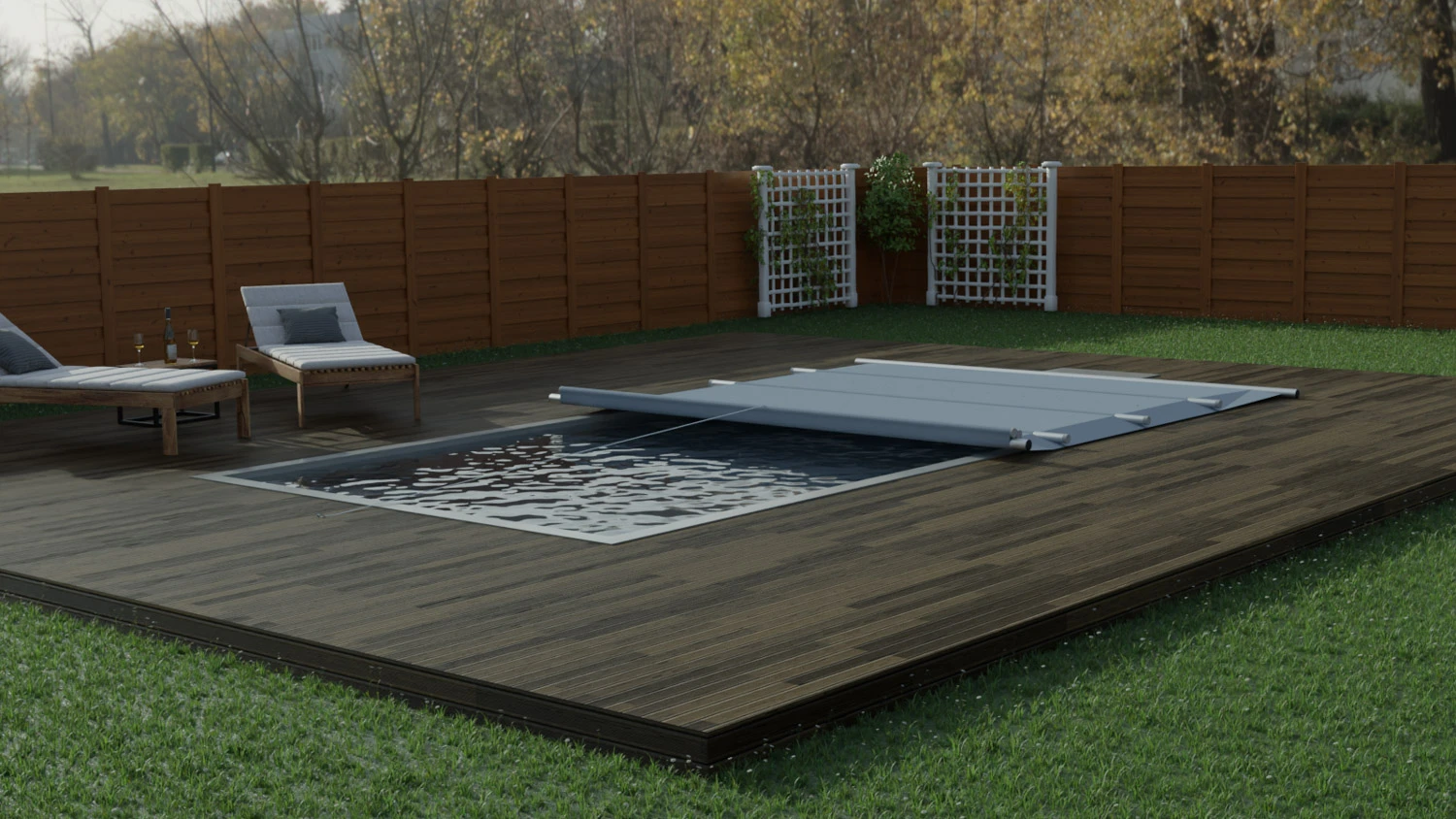 PP-Pool Komplettset Basic Weiß Mit Sicherheitsabdeckung - 5,00 X 3,00 X 1,36 M 9 PP-Pool Komplettset Basic Weiß Mit Sicherheitsabdeckung - 5,00 X 3,00 X 1,36 M – Bild 7