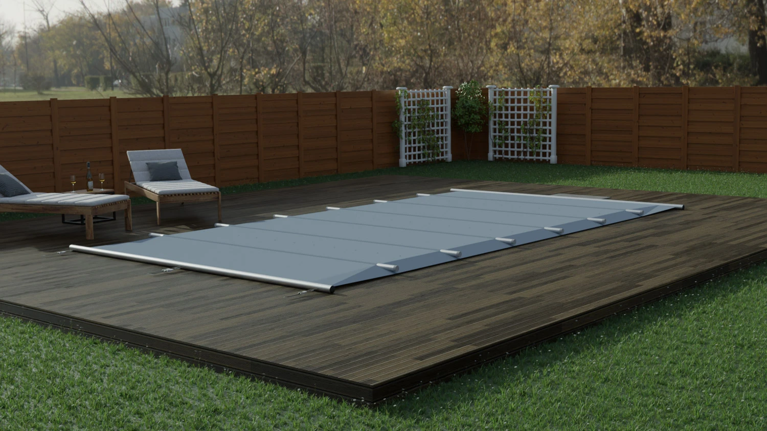 PP-Pool Komplettset Basic Blau Mit Sicherheitsabdeckung - 5,00 X 3,00 X 1,36 M 10 PP-Pool Komplettset Basic Blau Mit Sicherheitsabdeckung - 5,00 X 3,00 X 1,36 M – Bild 8