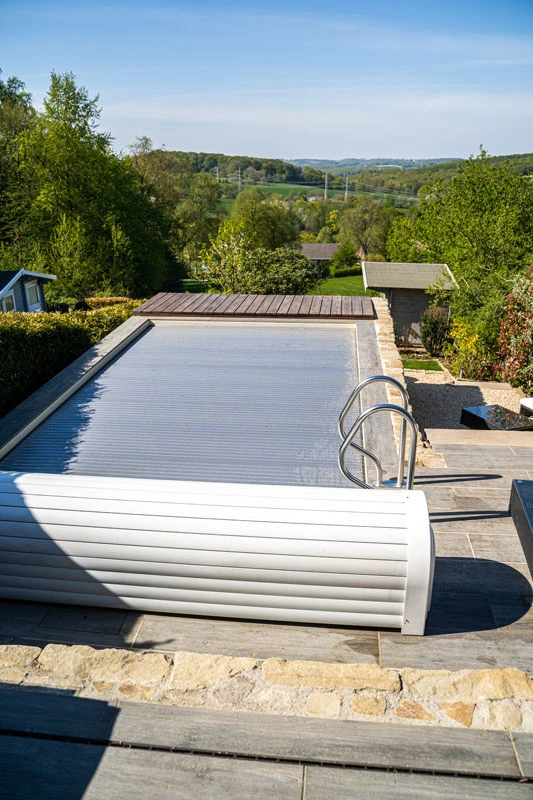 BAC Rollmatic Polycarbonat Rolladen Solar Silber 4 BAC Rollmatic Polycarbonat Rolladen Solar Silber – Bild 2