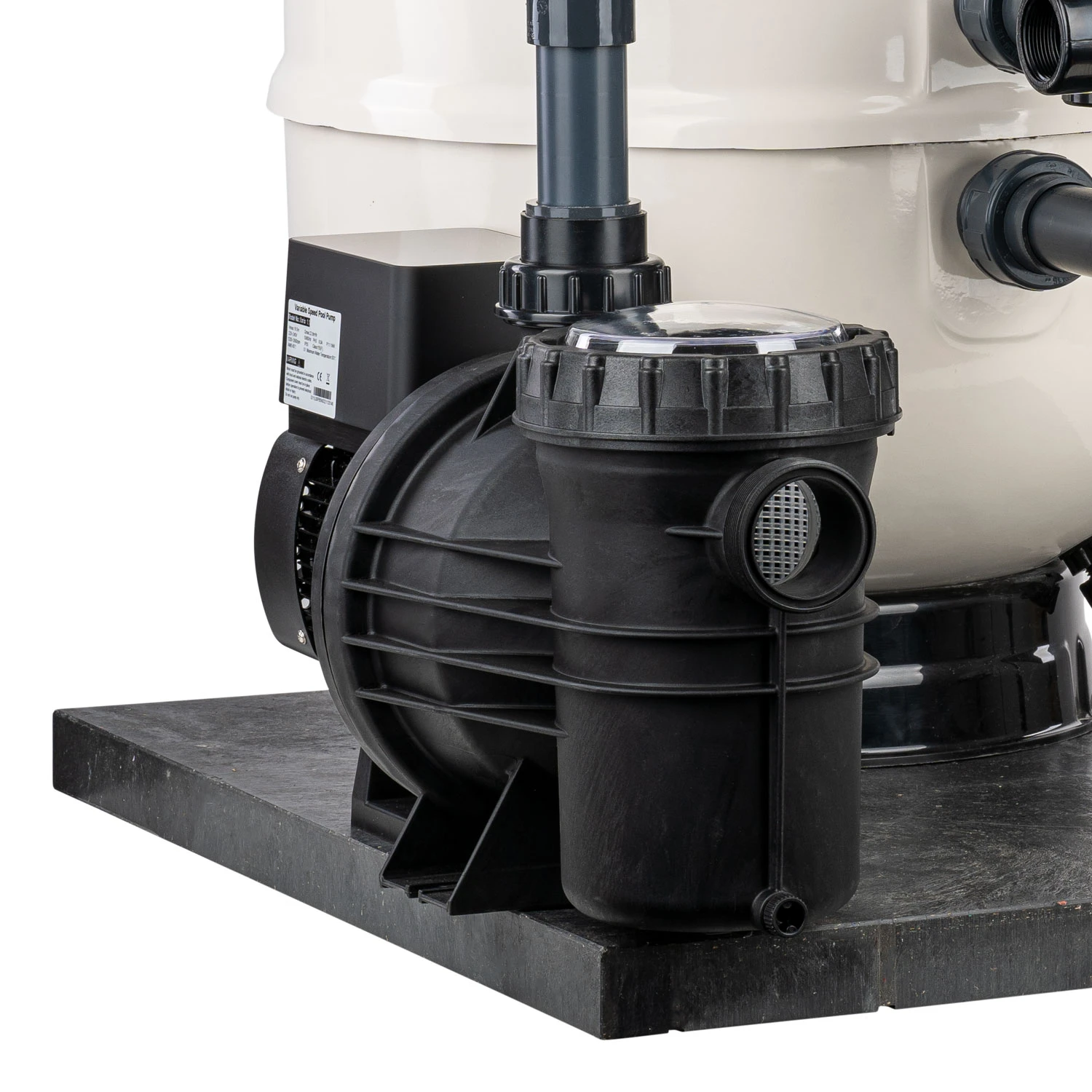 Sandfilteranlage Mida Carbon 600 Mm Mit AquaForte Touchscreen VSP 4 Sandfilteranlage Mida Carbon 600 Mm Mit AquaForte Touchscreen VSP – Bild 2