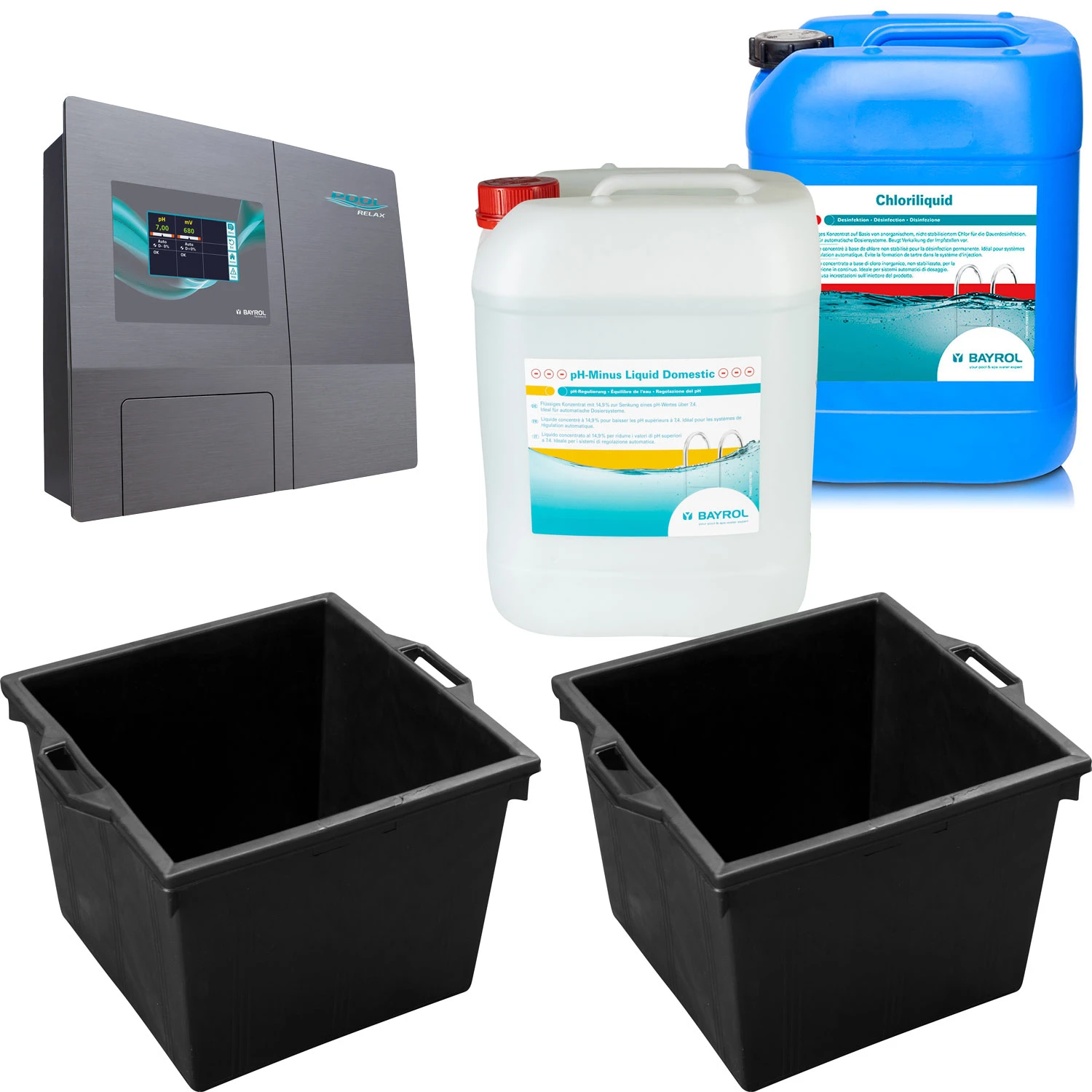 Pooltechnik Komplettset Comfort GFK 4 Pooltechnik Komplettset Comfort GFK – Bild 2