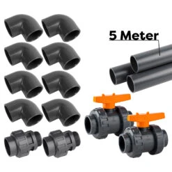 Pooltechnik Komplettset Comfort GFK 9 Pooltechnik Komplettset Comfort GFK -Swimmingpool Verkaufsladen technikset comfort pvc rohr und teile